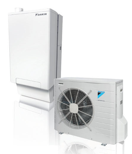 DAIKIN HPU Hybridsystem Brennwertkessel und Wärmepumpe