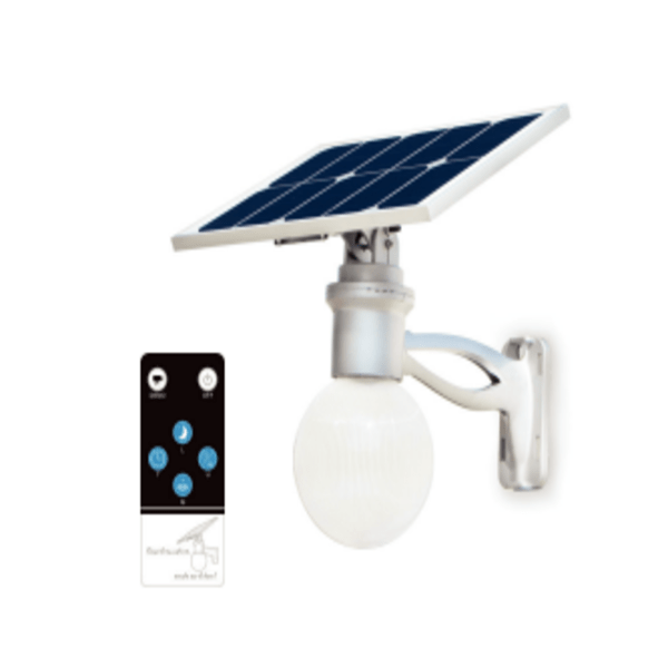 DEEM Solarleuchte NSP-08G Solar-Straßenlaterne 1440LM