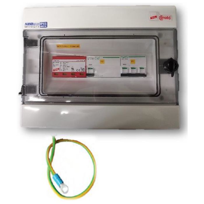 DEHN 4,3-10A C16/3 T1+2+3 RCD A 40/0,1/4 PV-Anschlussdose