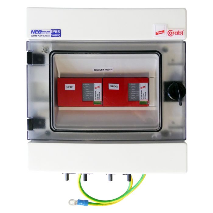 DEHN DC/2/T1+T2/0/B PV-Anschlussdose