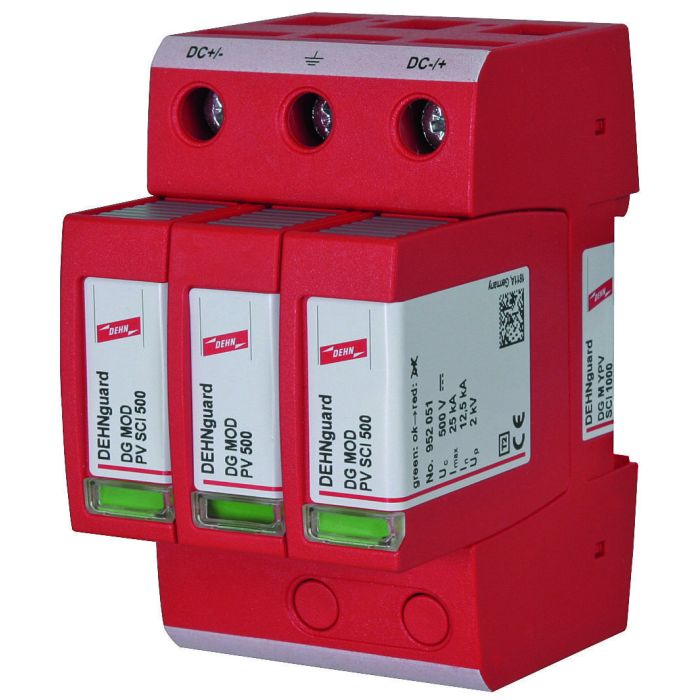 DEHN Überspannungsschutzgerät DC TYP 2 DG M YPV SCI 1000V (952 510; 952 515)
