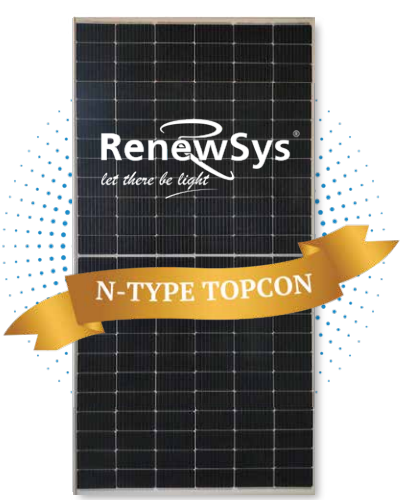 RenewSys India Pvt Ltd - Solarmodul - DESERV Extreme 144X 565-610W 183.75mm 595 - Art. 234363