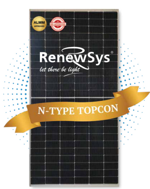 RenewSys India Pvt Ltd - Solarmodul - DESERV Extreme 156X 615-650W 183.75mm 645 - Art. 234344
