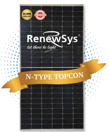 RenewSys India Pvt Ltd - Solarmodul - DESERV Extreme 156X 615-650W 620 - Art. 234331