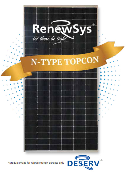 RenewSys India Pvt Ltd - Solarmodul - DESERV Sgalactic 144X 560-600 575 - Art. 222034