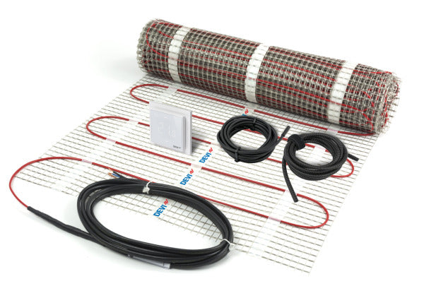 DEVI Dünnbett-Set Smart 600 W 4,0 qm mit WLAN Thermostat