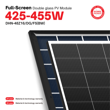 DAH Solar Co., Ltd. - Solarmodul - DHN-48Z16-DG(BW)-425~455W DHN-48Z16-DG(BW)-440 - Art. 239055