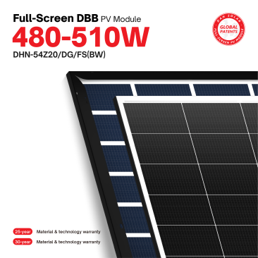 DAH Solar Co., Ltd. - Solarmodul - DHN-54Z20-DG(BW)-480~510W DHN-54Z20-DG(BW)-485 - Art. 238921