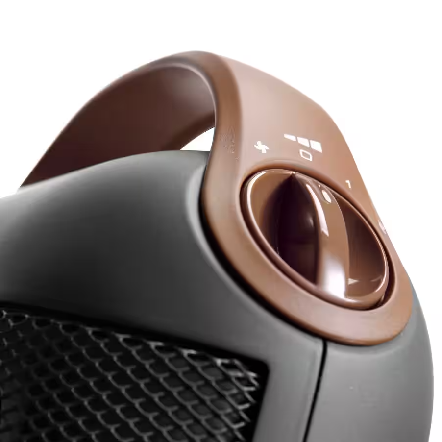 DeLonghi Keramikheizer HFX30C18.AG Capsule schwarz