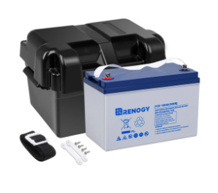 RNG International Inc. (Renogy) - Speicher - Deep Cycle Hybrid GEL Battery 12 Volt 100Ah RBT... RBT100GEL12B-US - Art. 16569