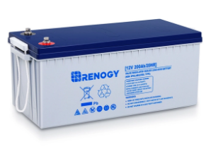 RNG International Inc. (Renogy) - Speicher - Deep Cycle Hybrid GEL Battery 12 Volt 200Ah RBT... RBT200GEL12-US - Art. 16570