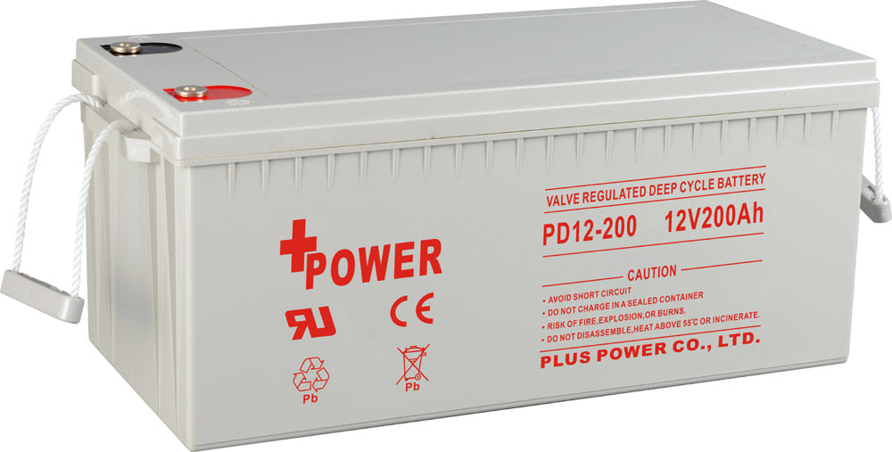 Plus Power Battery Co., Ltd. - Speicher - Deep Cycle Series PD12V 200Ah PD12-200 - Art. 20920
