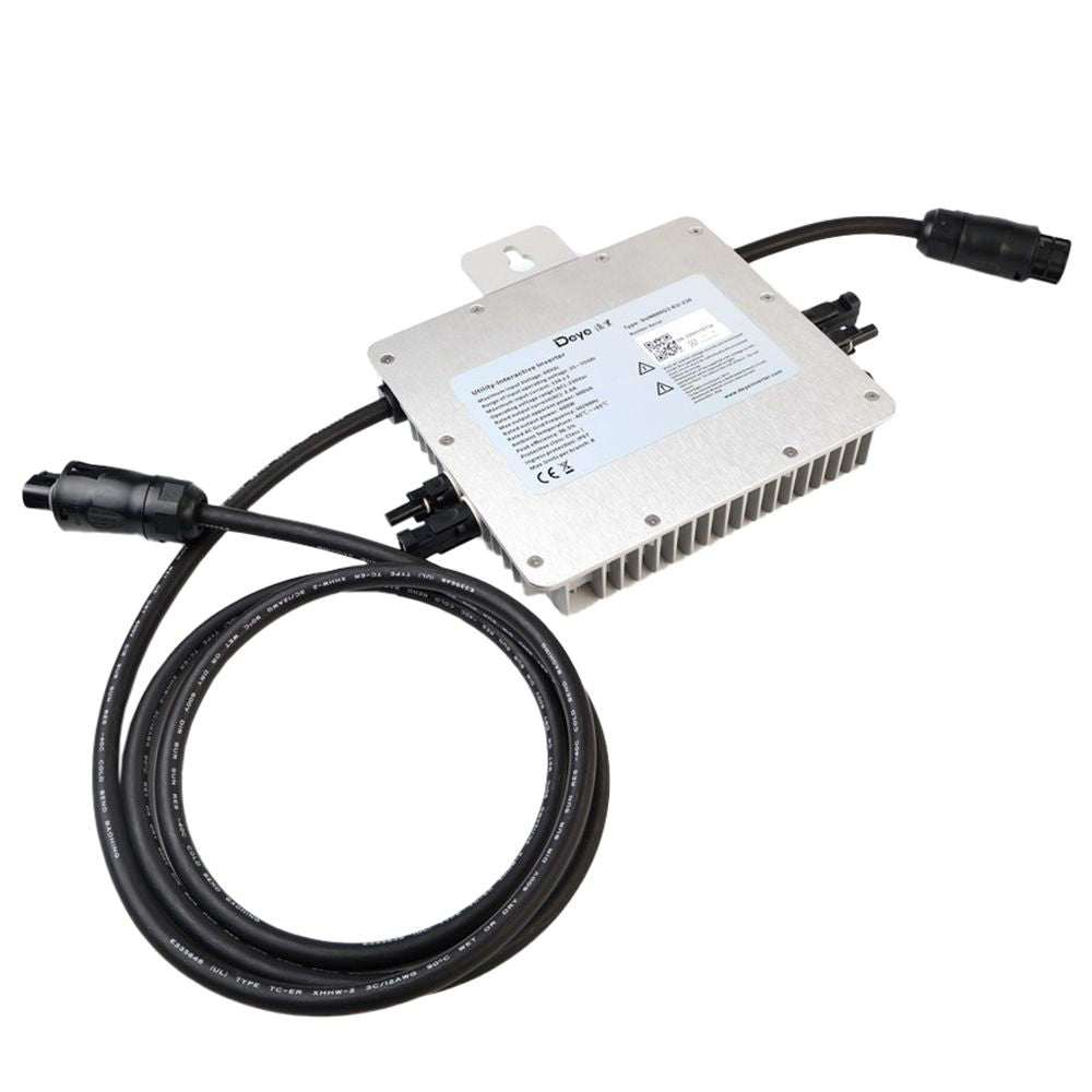 Deye Microwechselrichter SUN600G3-EU-230 - 600W -  mit WLAN für 2 Solarmodule für Mini-PV Balkonkraftwerk (Lieferung sofort)