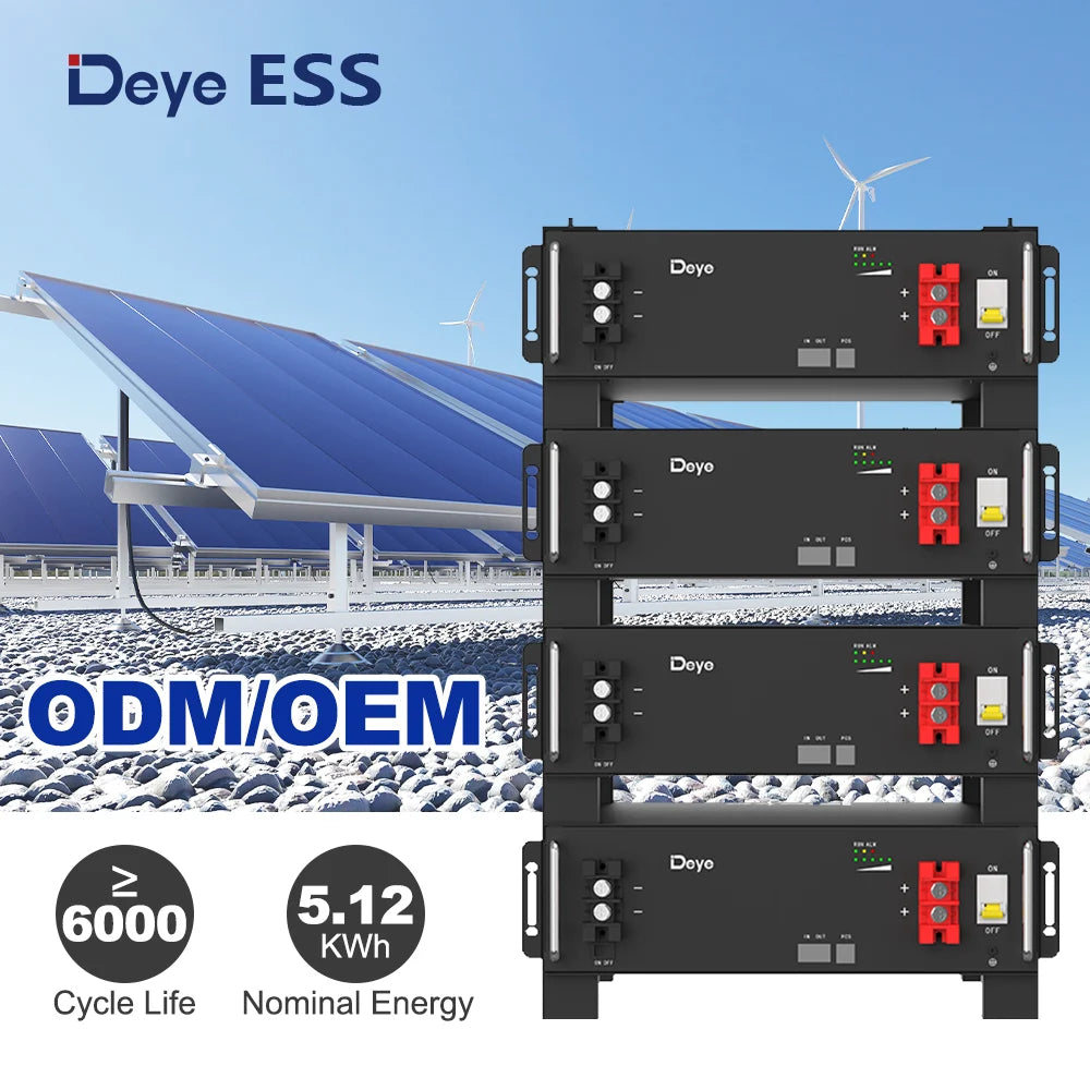 Ningbo Deye ESS Technology Co., Ltd. - Speicher - Deye ESS SE-G5.1 Low Voltage Storage Battery SE-G5,1 - Art. 36962