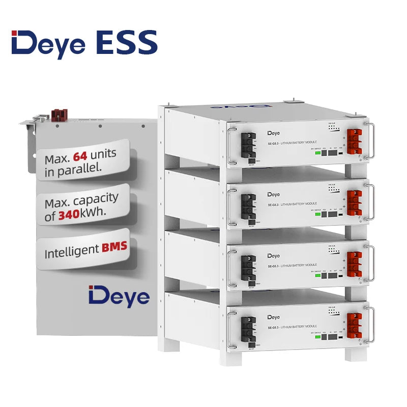 Ningbo Deye ESS Technology Co., Ltd. - Speicher - Deye ESS SE-G5.3 Low Voltage Storage Battery SE-G5,3 - Art. 33225