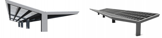 Bluetop Solar Parking ApS - Montagesysteme - Double Type Long Span 4 LS4 - Art. 4922