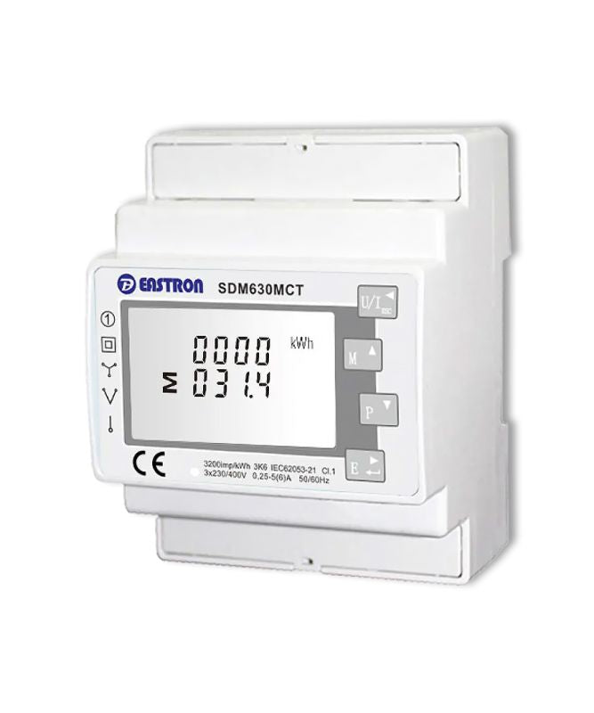 EASTRON Wechselrichter SmartMeter SDM630MCT-ETL Modbus