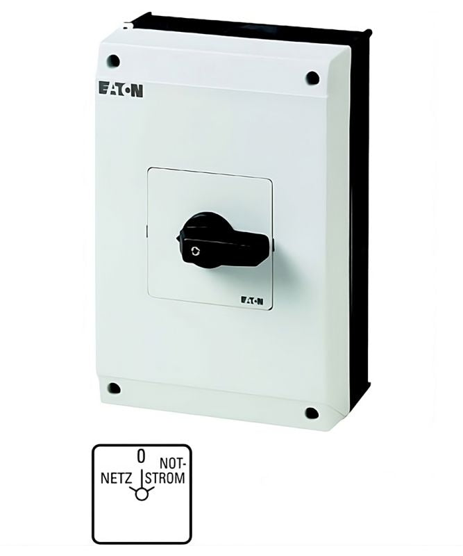 EATON Zubehör T5B-4-8902/I4 Nockenschalter 63 A 2 x 60 ° Grau, Schwa
