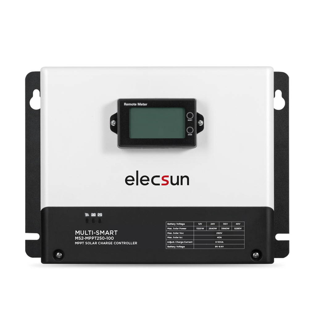 ELECSUN MULTI-SMART MS2-MPPT250-100 mit Bluetooth und Display