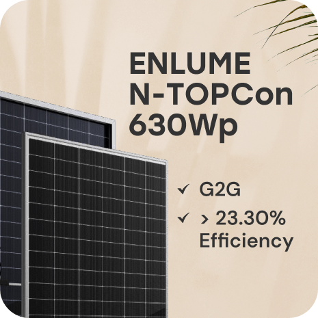 Avaada Energy Pvt. Ltd. - Solarmodul - ENLUME AVN66G12RG 610-630W AVN66G12RG 625 - Art. 237746