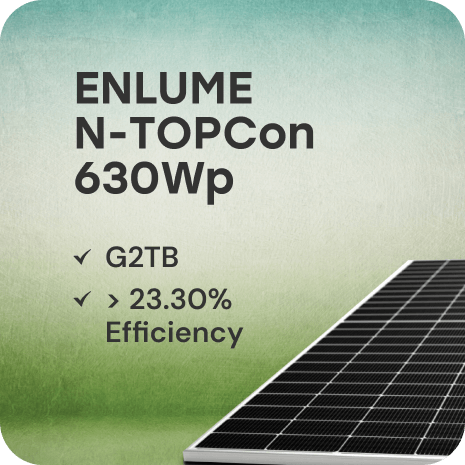 Avaada Energy Pvt. Ltd. - Solarmodul - ENLUME AVN66G12RTB 610-630W AVN66G12RTB 615 - Art. 237749