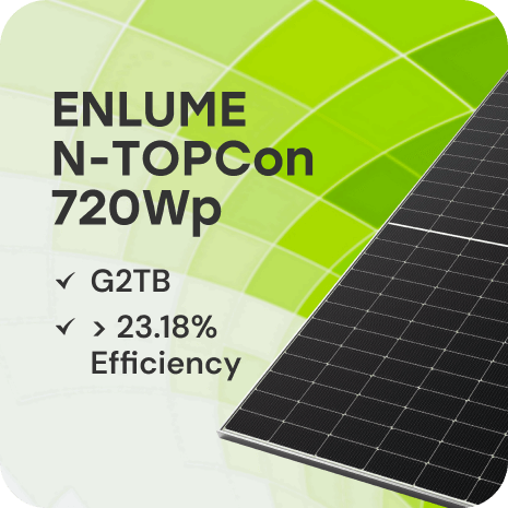 Avaada Energy Pvt. Ltd. - Solarmodul - ENLUME AVN66G12TB 700-720W AVN66G12TB 710 - Art. 237740