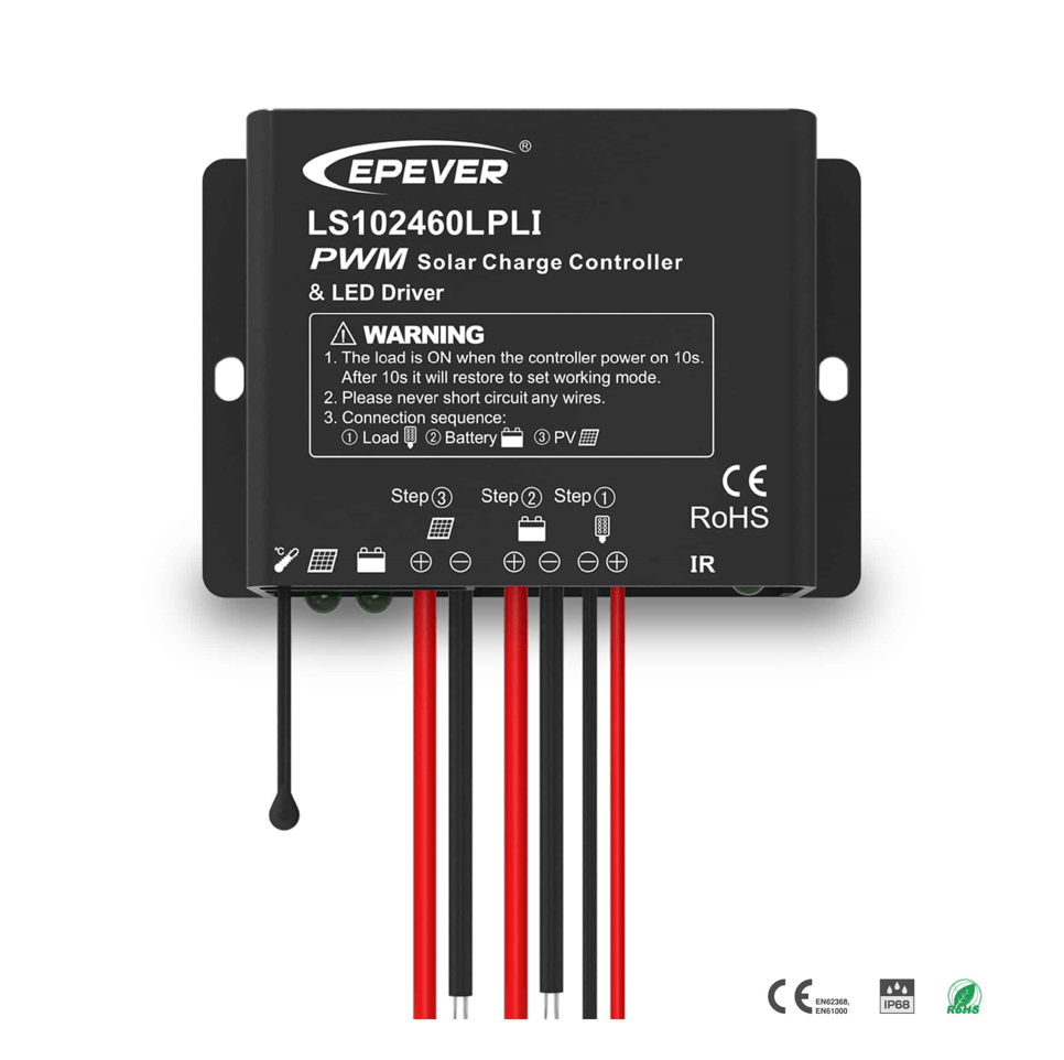EPEVER Laderegler LS-LPLI Series 10A PWM Charge Controller