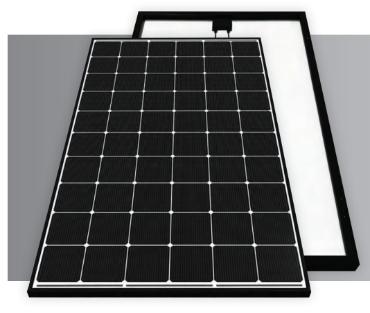SolarTech Universal, LLC - Solarmodul - EPIQ - PERC - White on Black 300-315W PERC - Black on White - 305 - Art. 180228