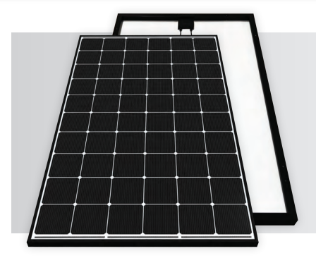 SolarTech Universal, LLC - Solarmodul - EPIQ 310 - 325W HJT HJT - Black on White - 315 - Art. 132269