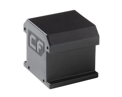 ESDEC ClickFit EVO Endkappe ohne Endklemmenhalterung Schwarz (100-8066-B)