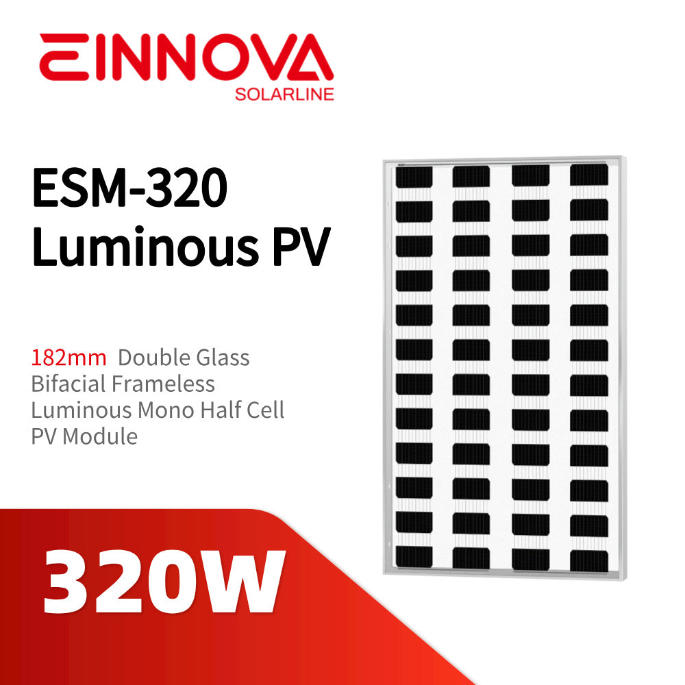 Einnova Solarline Energy Corp. Limited - Solarmodul - ESM 320 Transparent PV ESM 320 - Art. 227299