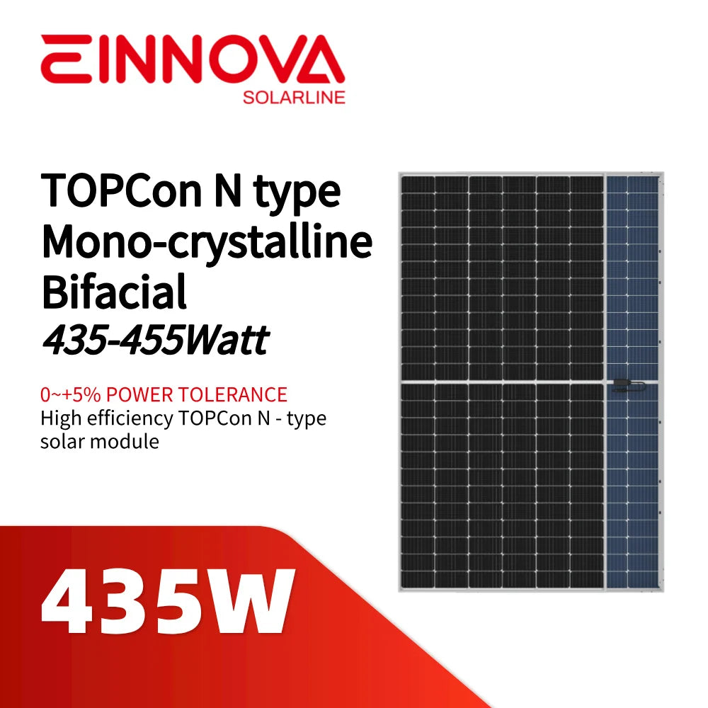 Einnova Solarline Energy Corp. Limited - Solarmodul - ESM 435-455T bifacial ESM-440T - Art. 218859
