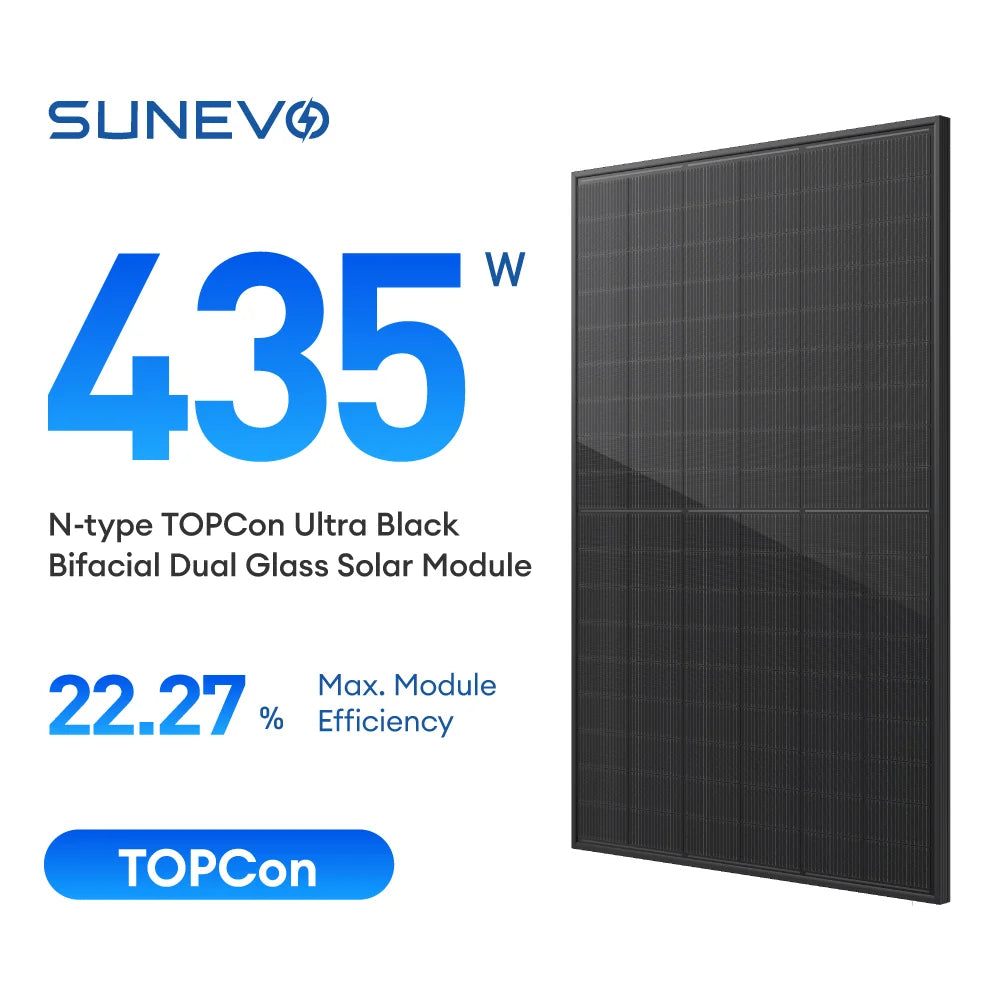 SunEvo Solar Co., Ltd. - Solarmodul - EVO5N SE5-54HBD 415-435MB SE5-54HBD 415MB - Art. 213190