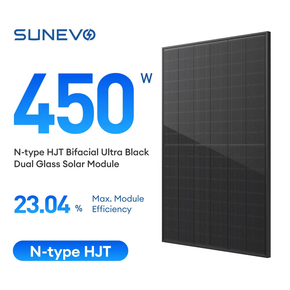 SunEvo Solar Co., Ltd. - Solarmodul - EVO5N SE5-54HBD 430W-450W Bifacial/BifacialUltr... SE5-54HBD 430W - Art. 213634