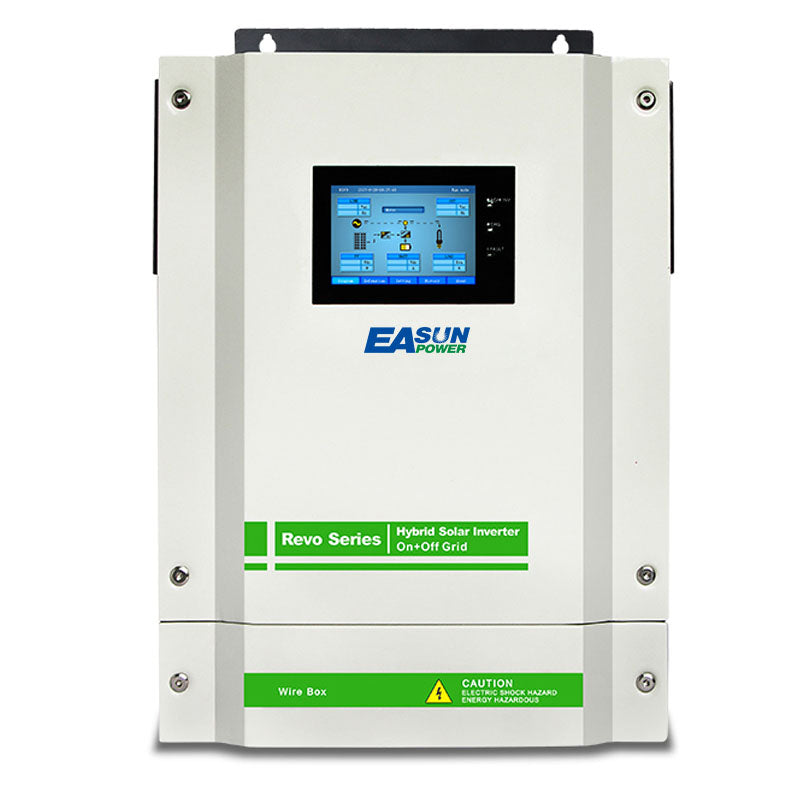 Easun Power Hybrid Wechselrichter 3 kW 220V 24V 5500W PV 450Vdc Eingang 90A MPPT