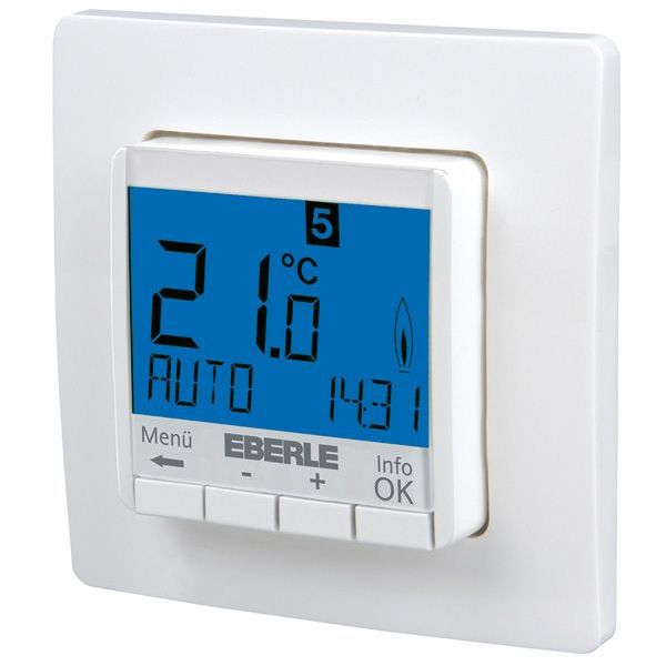 Eberle Raumtemperaturregler FIT 3R 5-30°C UP bel. blau