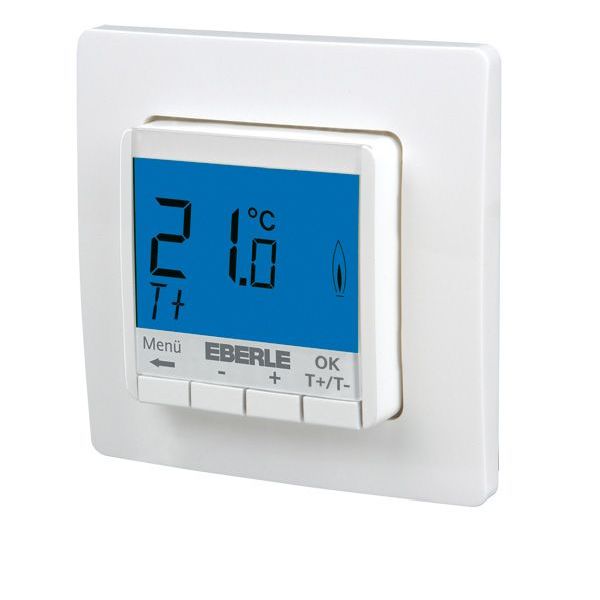 Eberle UP-Raumtemperaturregler FIT np 3R 5-30GradC UP bel. blau