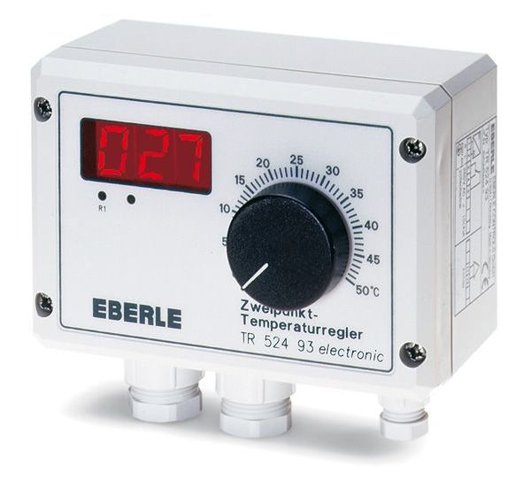 Eberle Universaltemperaturregler TR 52493 0-50°C digitale Anzeige