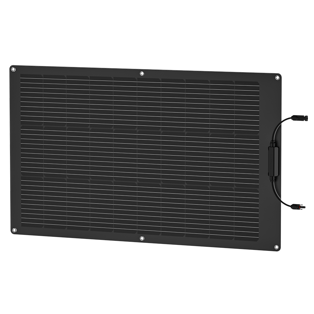 EcoFlow Módulo Monocristalino Black Flexible EcoFlow 100W-12V 1055x612x2mm