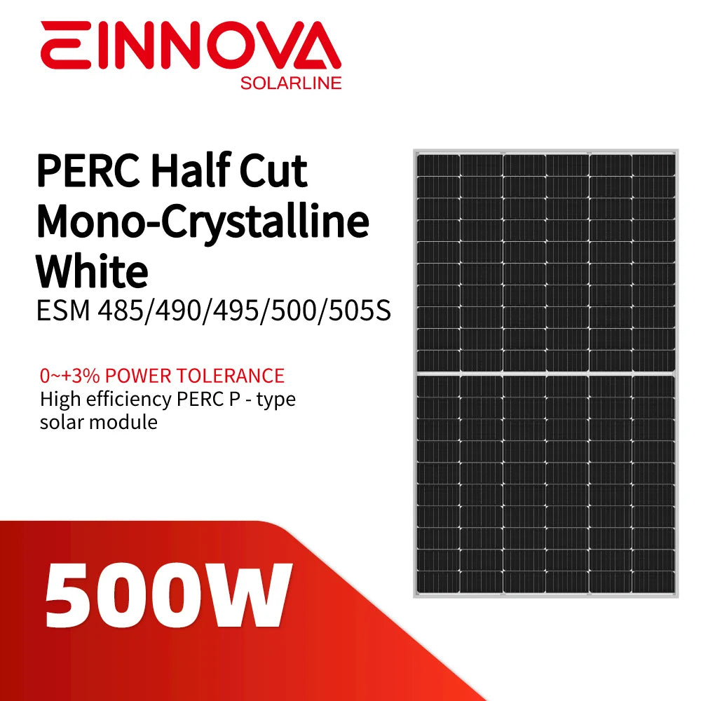 Crane OOD - Solarmodul - Einnova Solarline
                                                        ESM-485-505S White ESM-500S - Art. 213910