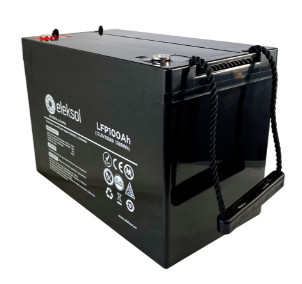 Eleksol Lithium-Batterie LiFePo4 100Ah 12,8V