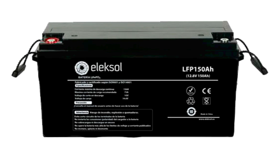 Eleksol Lithium-Batterie LiFePo4 150Ah 12,8V
