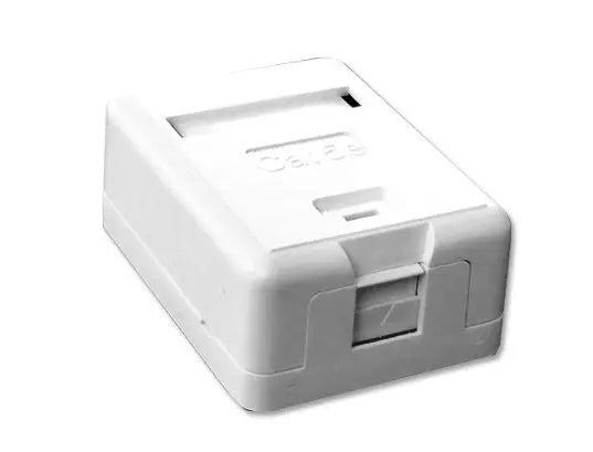 Emiter Dose Aufputz 1XRJ45 KAT.5E Weiss
