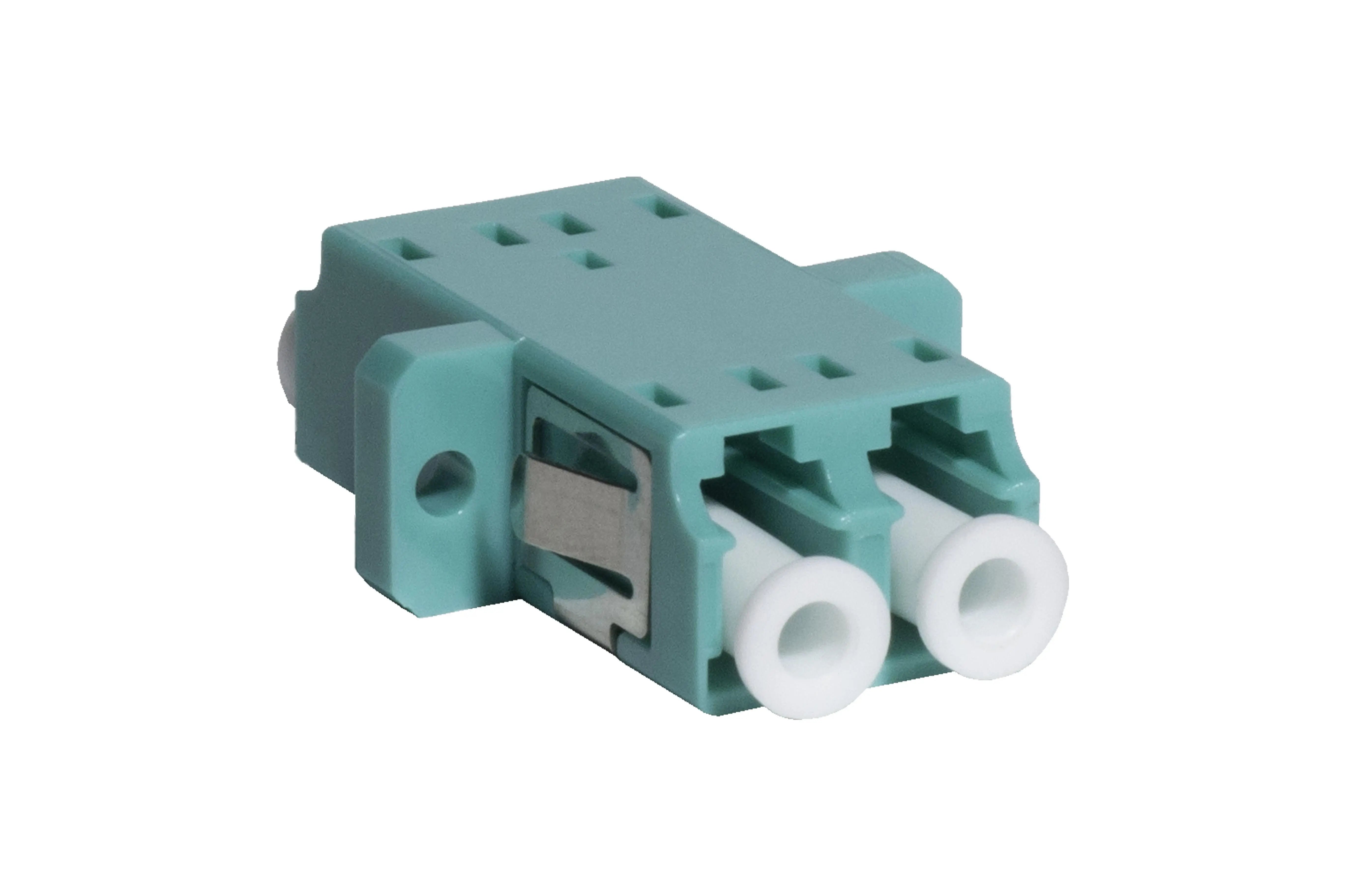 Emiter LC MM OM3 Duplex Adapter, türkis