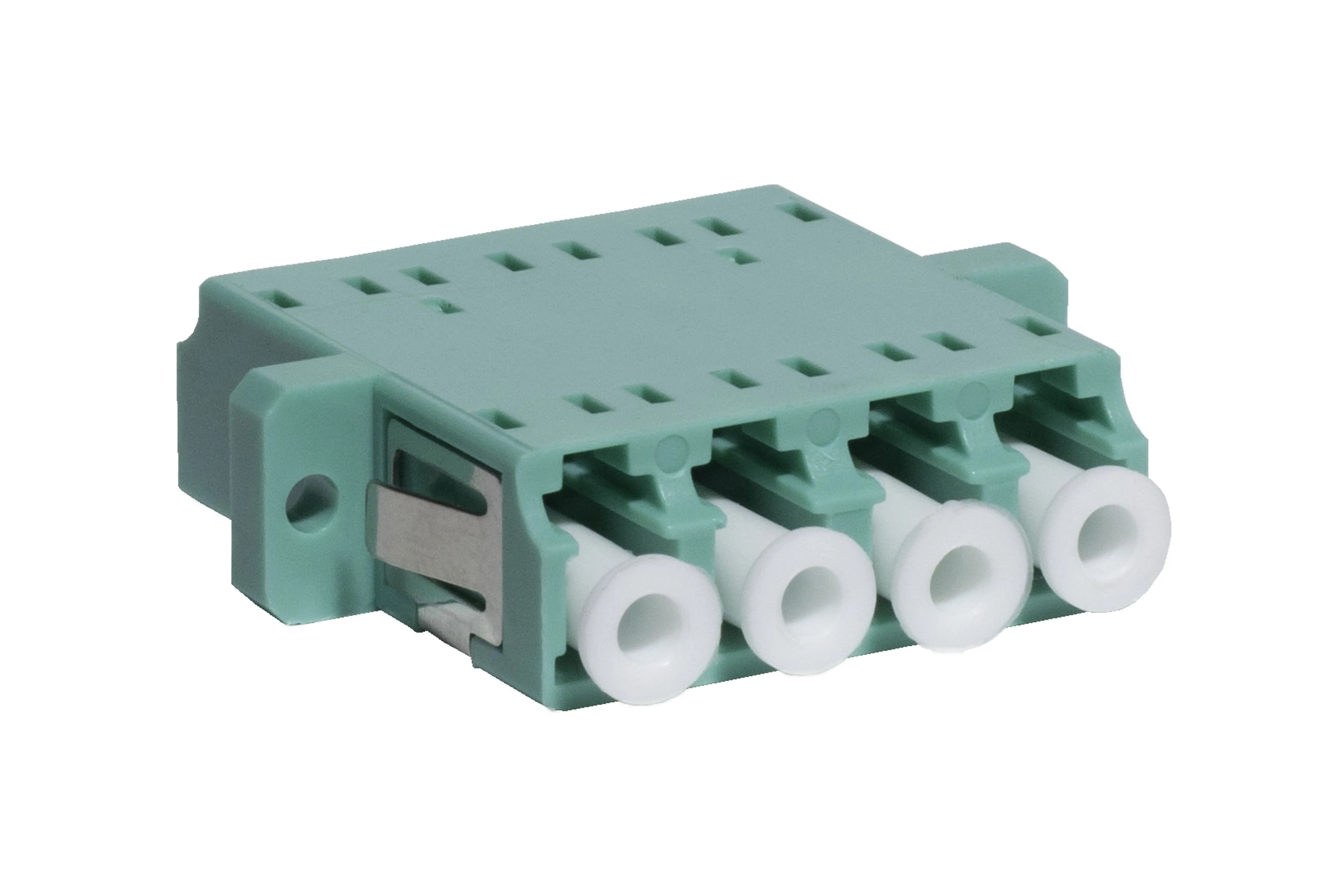 Emiter LC MM OM3 Quad-Adapter türkis