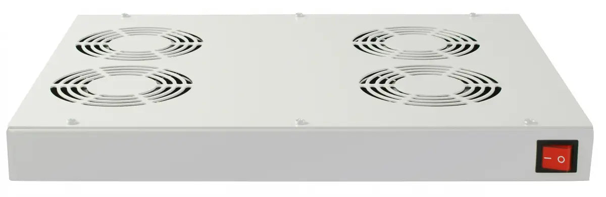 Emiter Lüftungspaneel 2 Vent. für Dach- und Rack-Montage, mit Thermostat RAL 7035