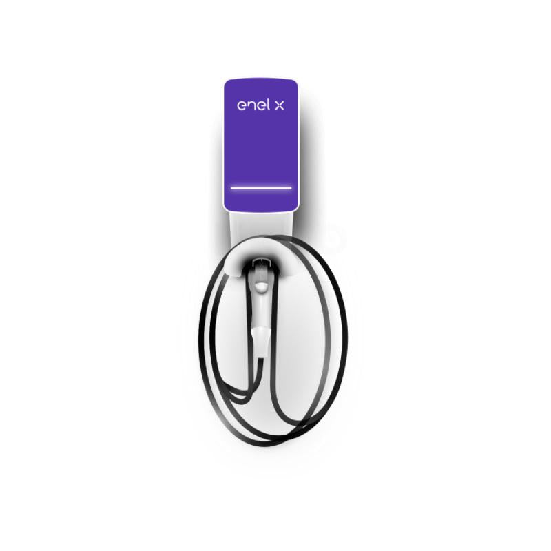 Enel X 8059015676641 JuiceBox 2.01 UE Basic, Kabel Typ 2 bis 11kW, dreiphasig WLAN, JN backend