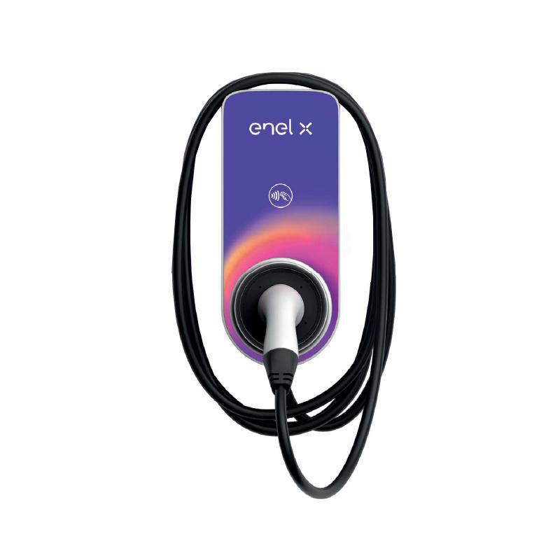 Enel X  8059015676825 JuiceBox Plus 3.0 UE, Steckdose Typ 2 bis 22kW, 3PH