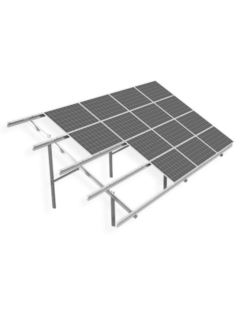 Energy5 Zweistützige Bodenkonstruktion 4x3 MAX horizontal