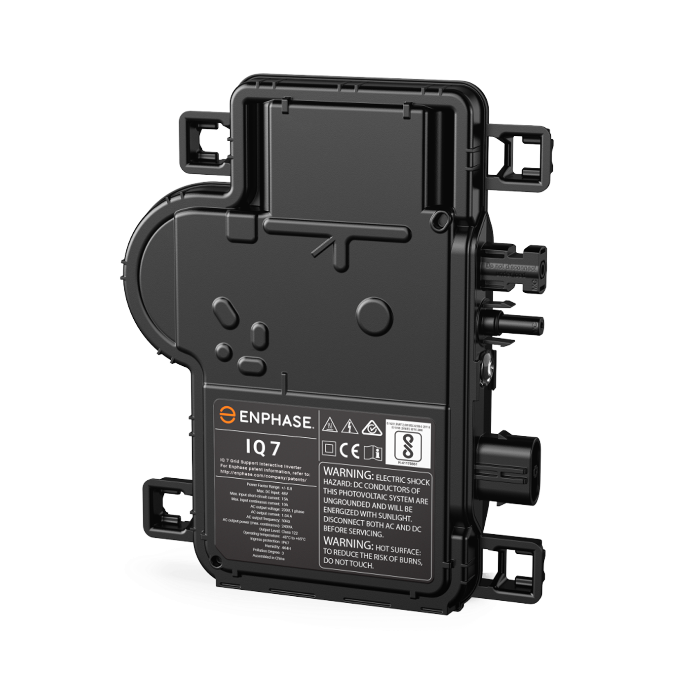 Enphase Energy, Inc. - Wechselrichter - IQ7 - IQ7+ (North America) IQ7-60-M-US - Art. 33235